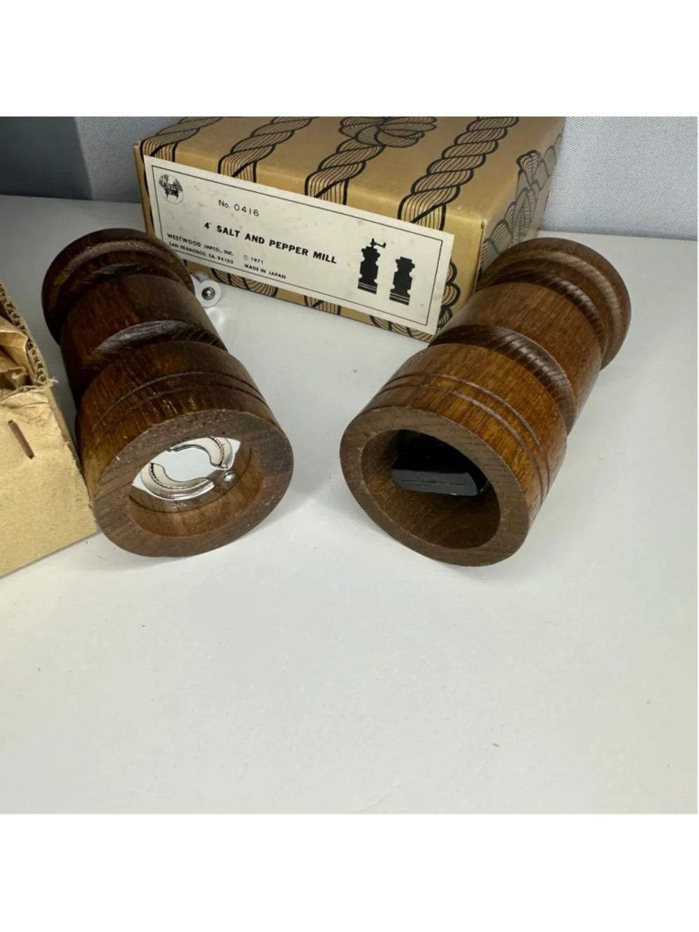 Vintage New In Box NIB Westwood Impco Brown & Silver 4
